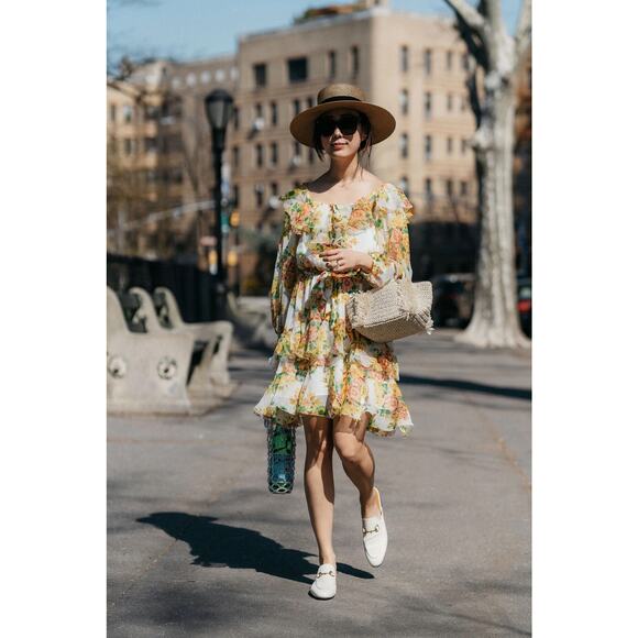 ❤️Zimmermann Off-The-Shoulder Silk Mini Dress❤️